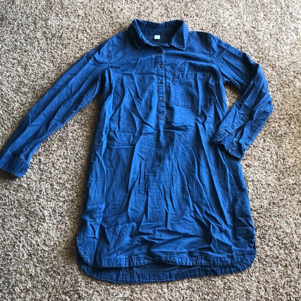 OLD NAVY 💙 Jean Shift Dress - Size M
